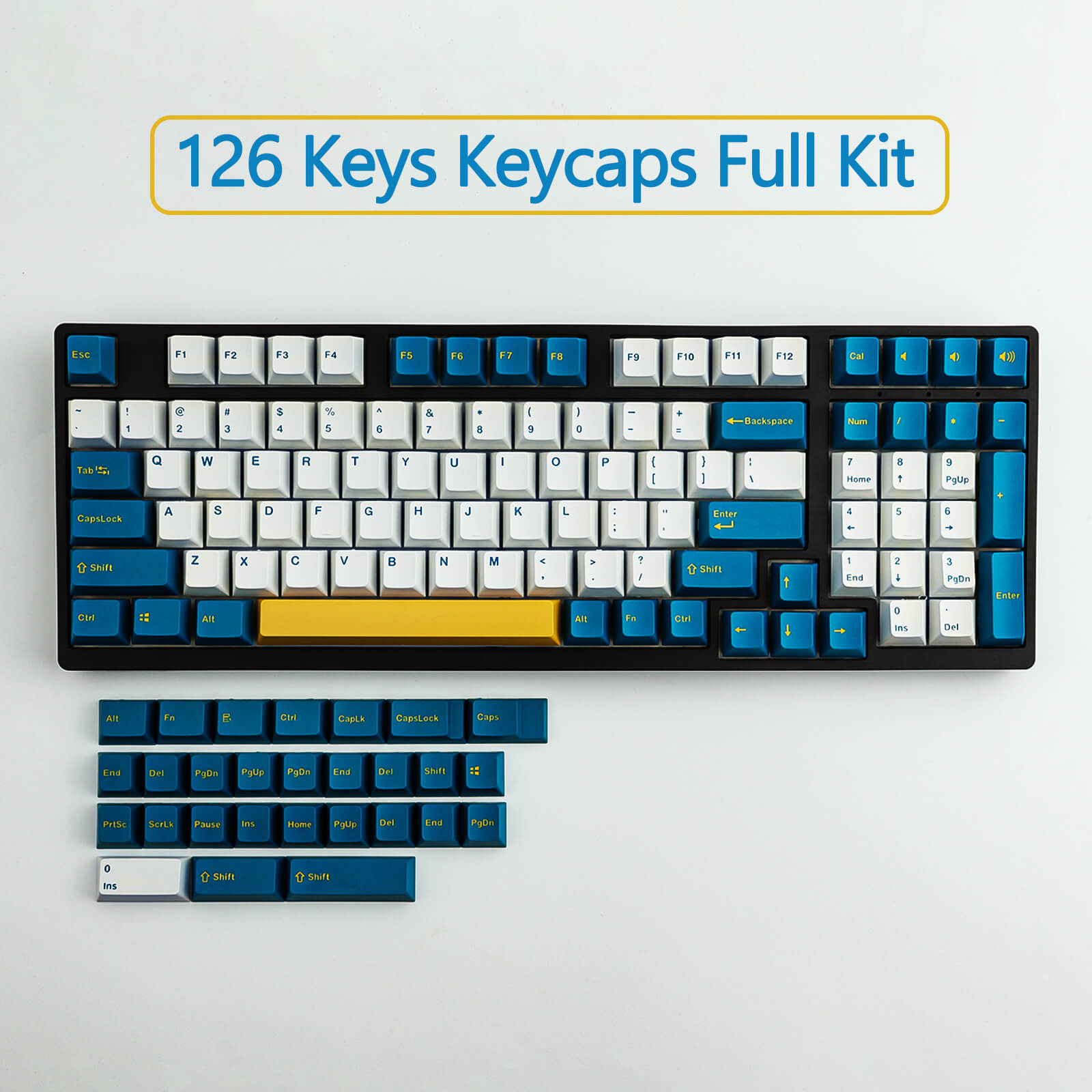 Double shot Merlin Keycaps Set