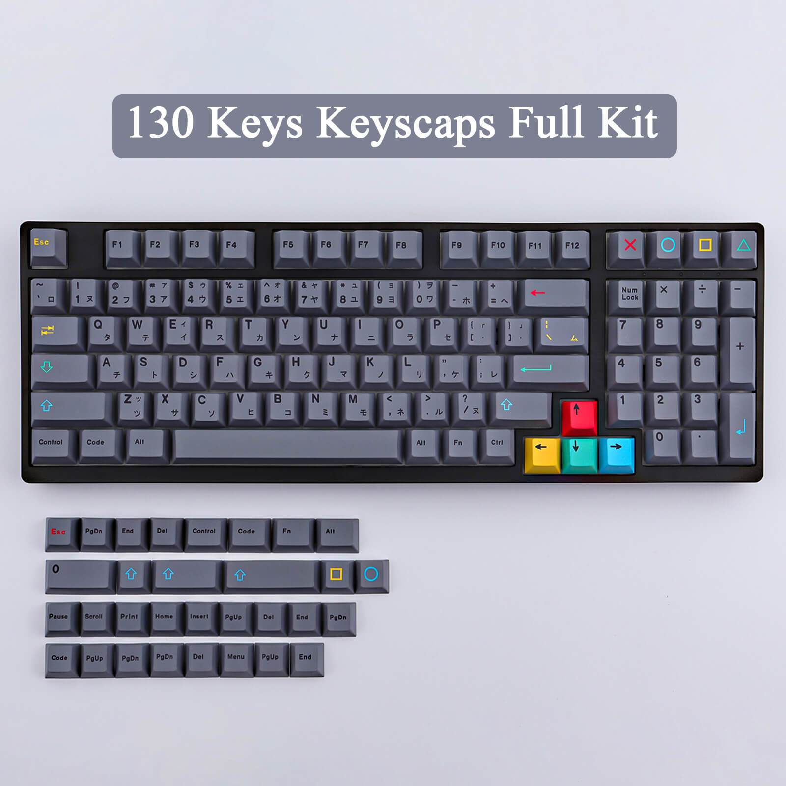 129 keys 8001 Theme Keycaps