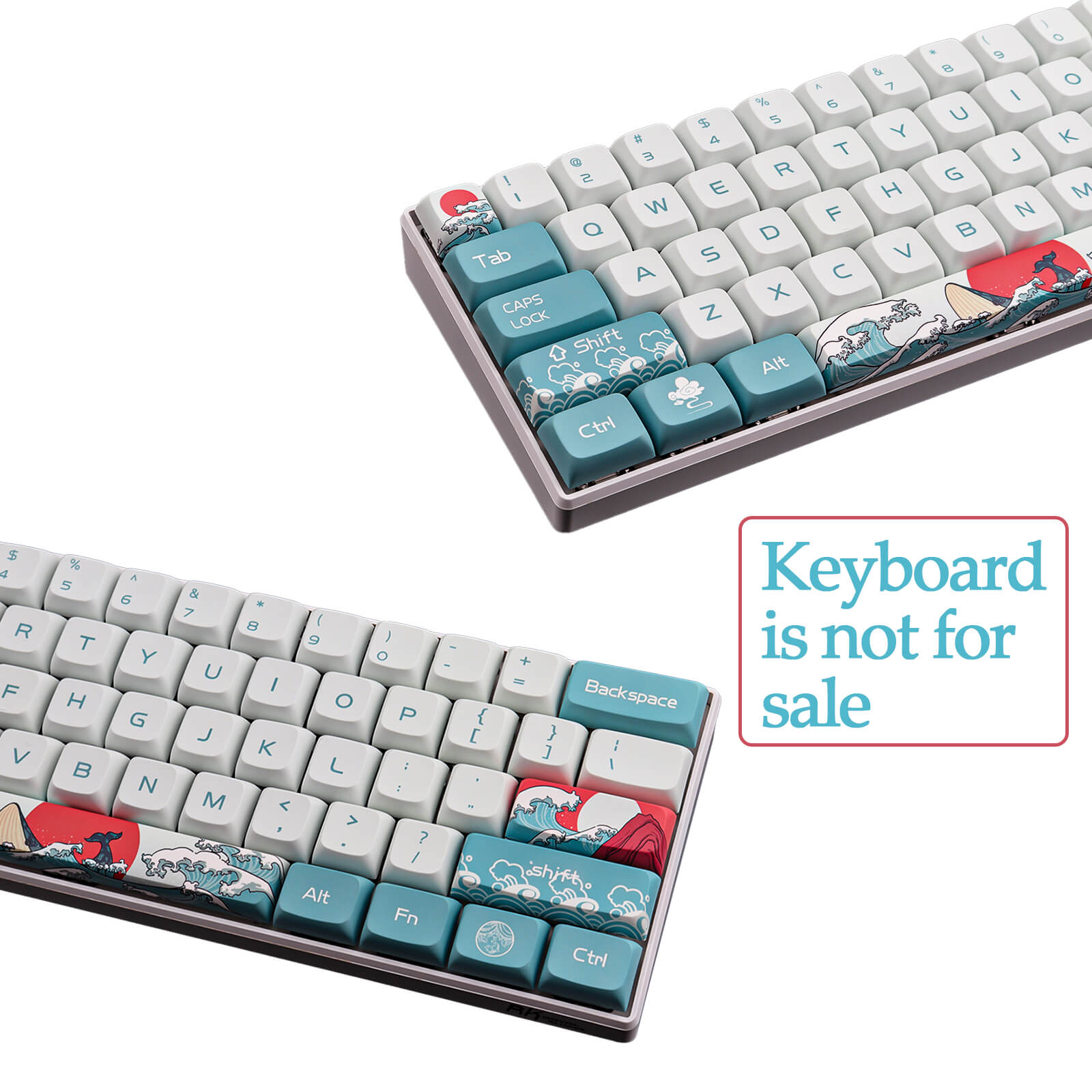 Ukiyo-e Coral Sea Keycap