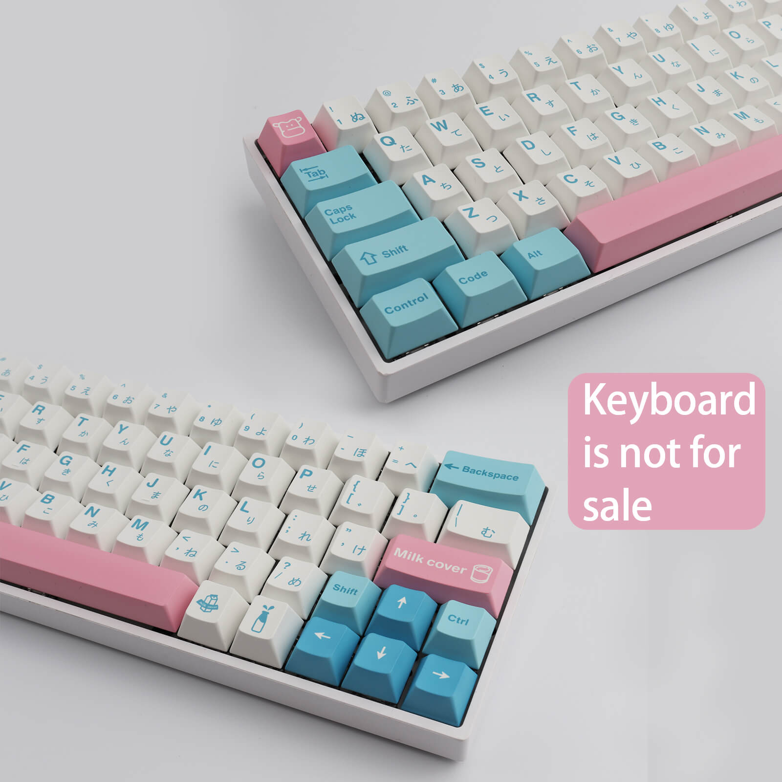 Milk Cover Keycaps