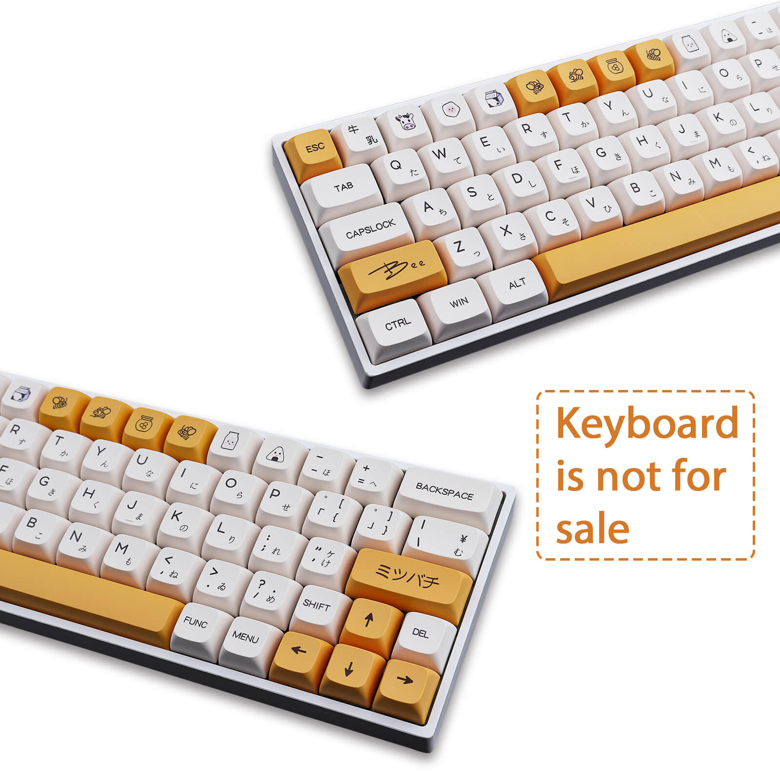 Honey Milk Keycaps Set