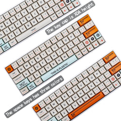 Plastic Keycaps Set