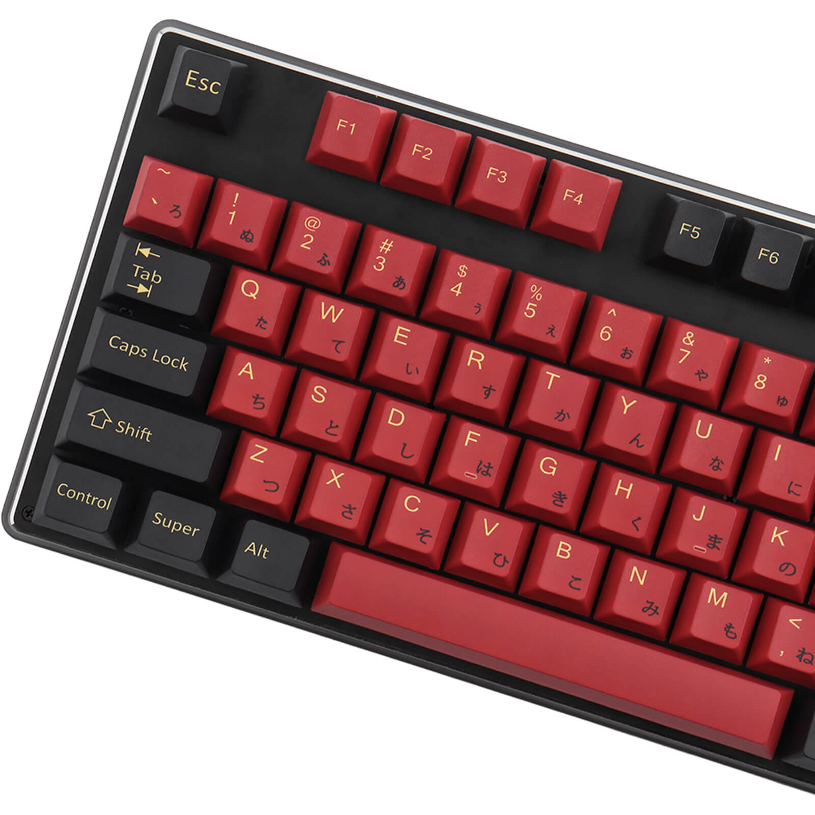 Red Samurai Keycaps Set - joorkey