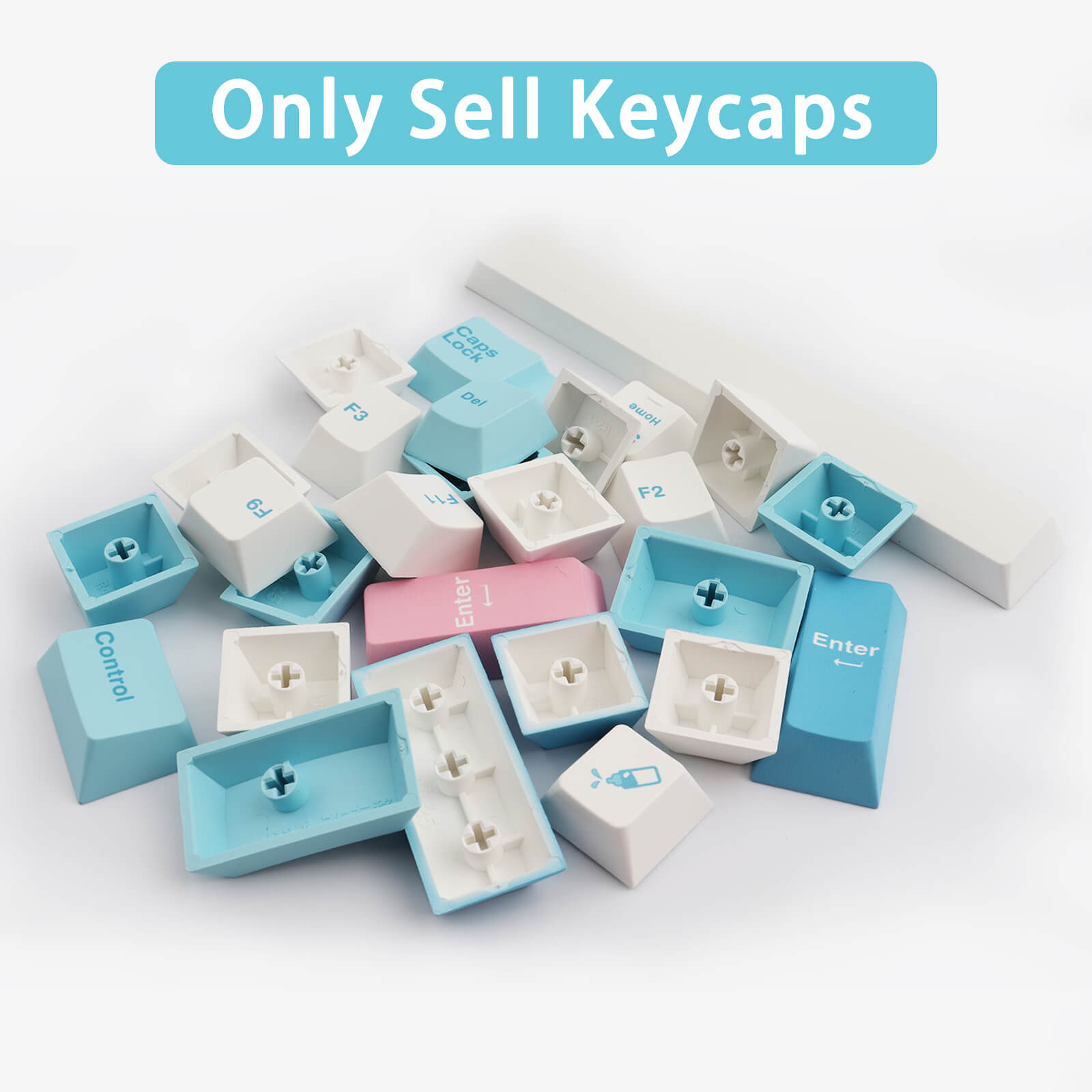 Milk Cover Keycaps