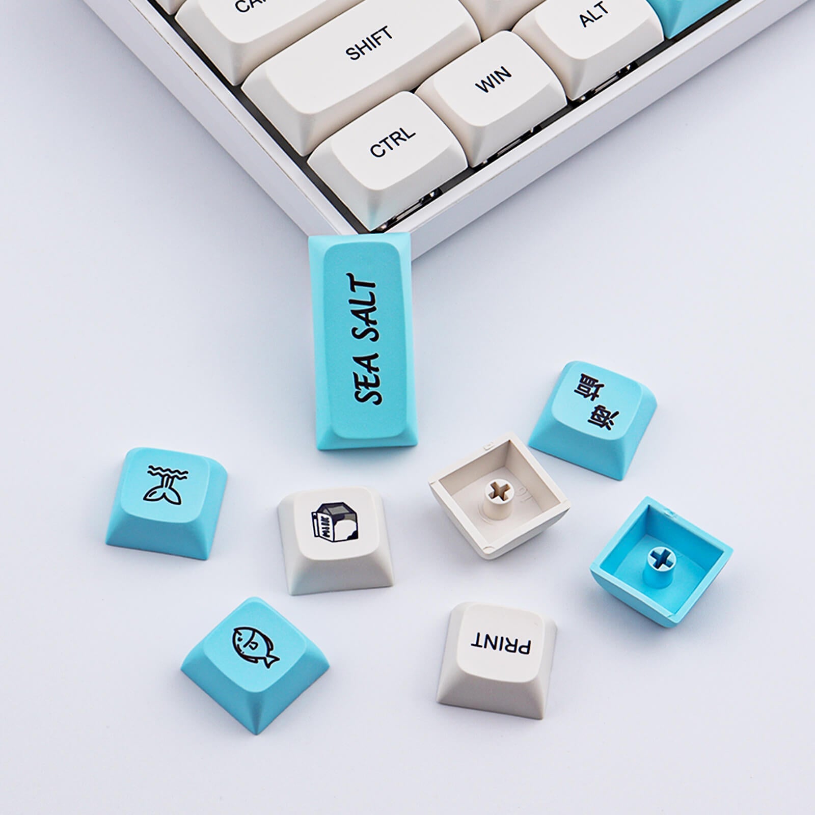 129 Keys Sea salt keycap