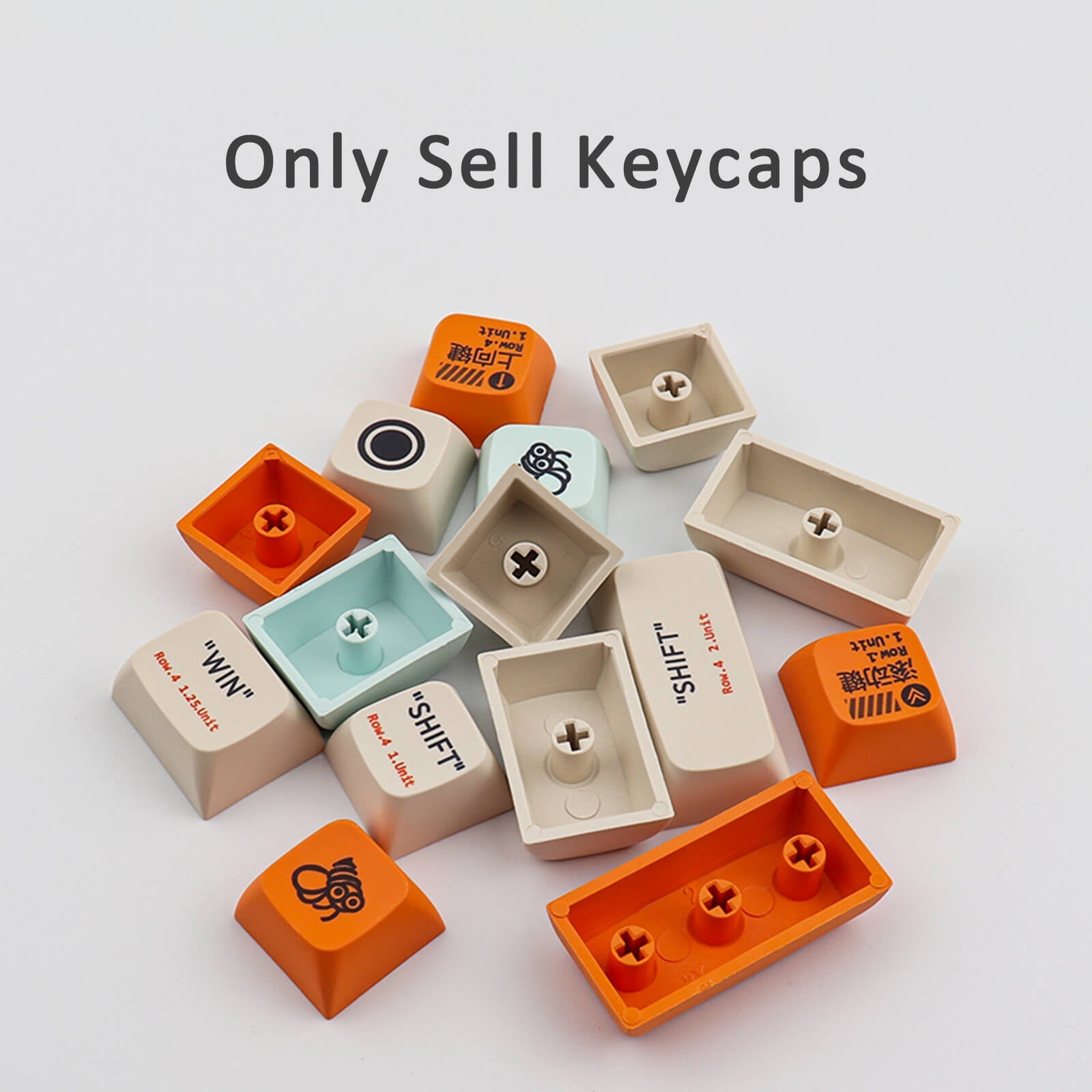 Plastic Keycaps Set