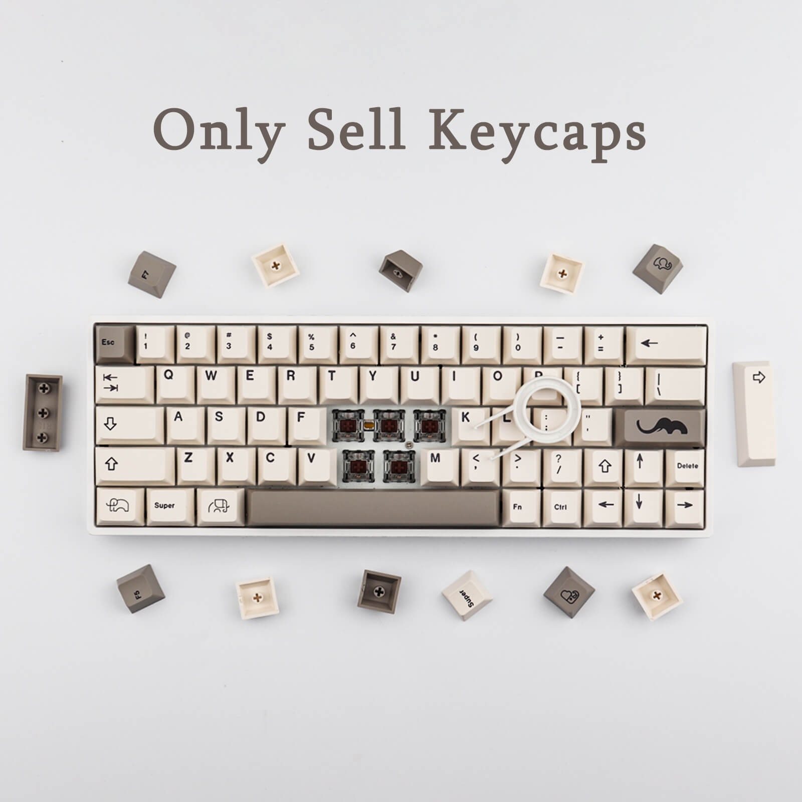 Elephant Keycaps Set - joorkey
