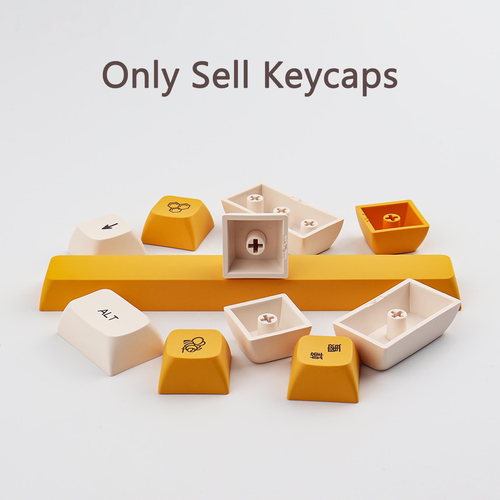 Honey Milk Keycaps Set