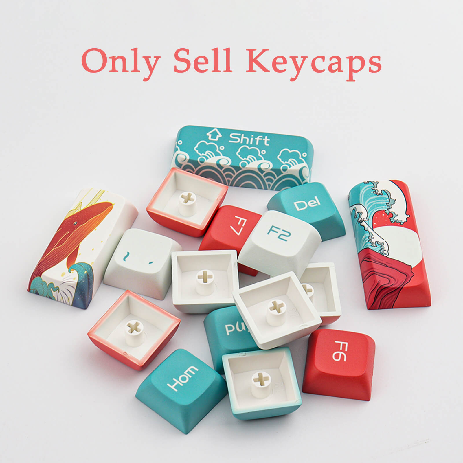 Ukiyo-e Coral Sea Keycap