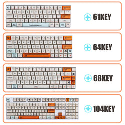 Plastic Keycaps Set