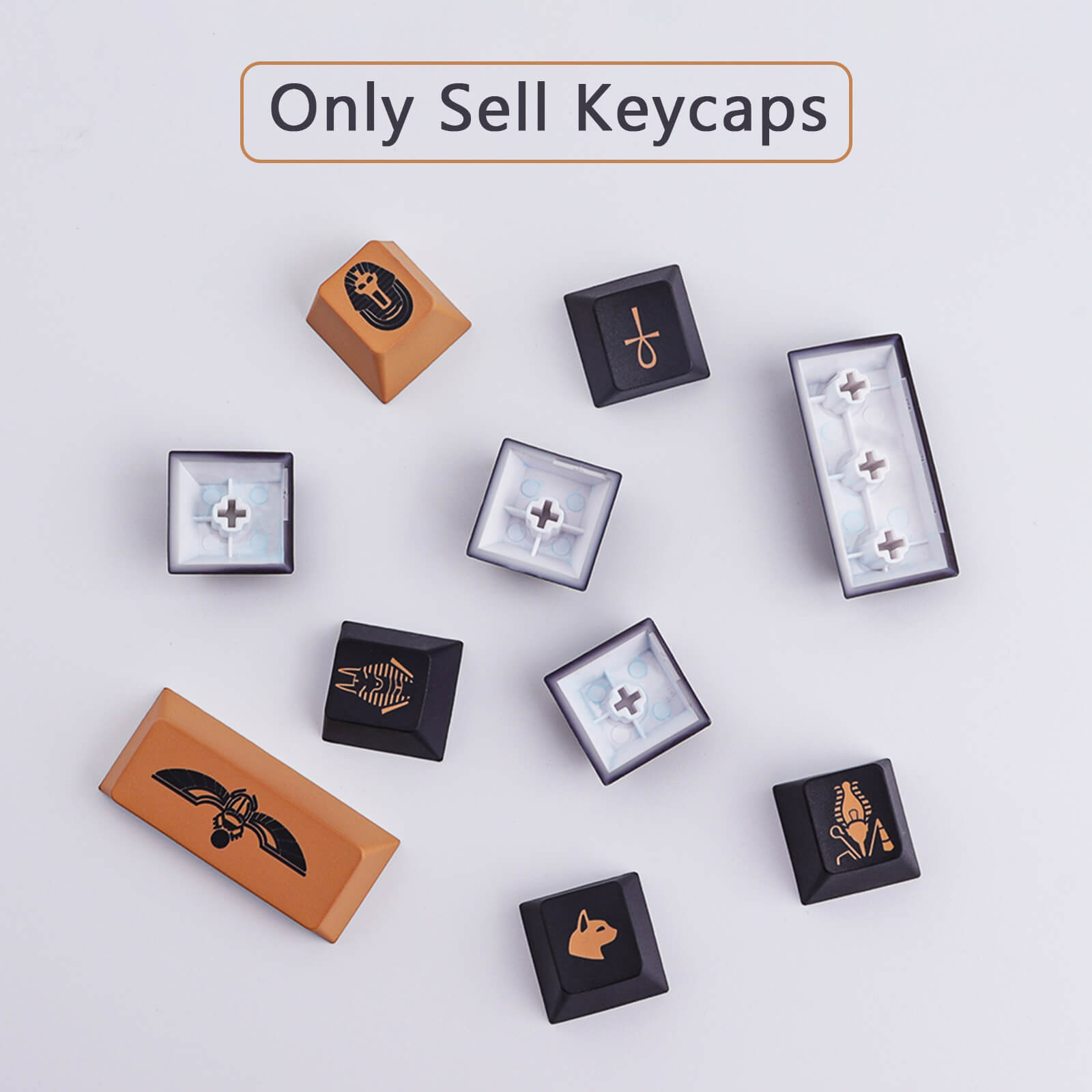 Pharaoh Theme Keycaps Set