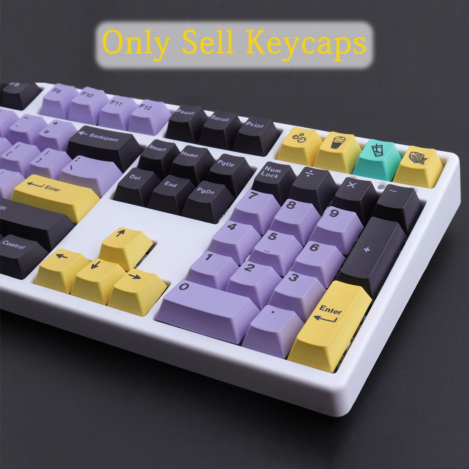 Taro Keycaps Set