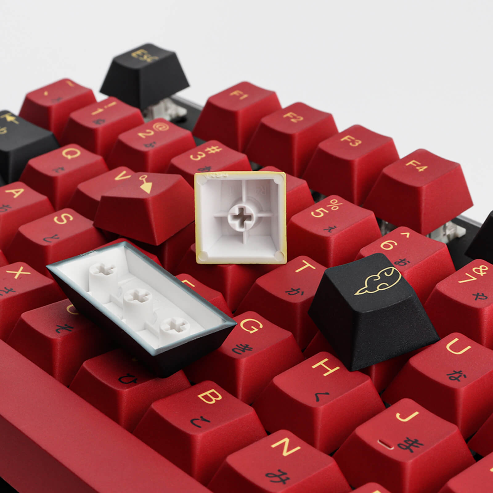 Red Samurai Keycaps Set - joorkey