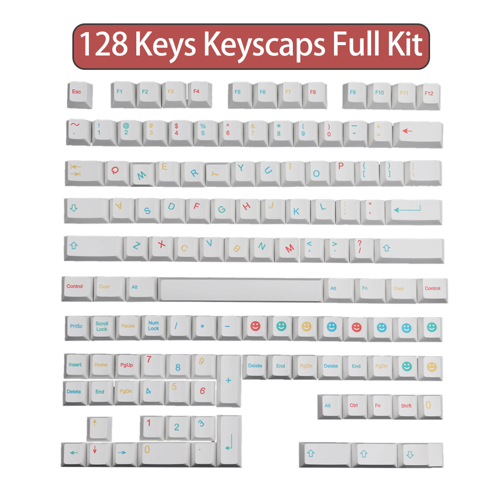 Childhood Fun Keycaps Set