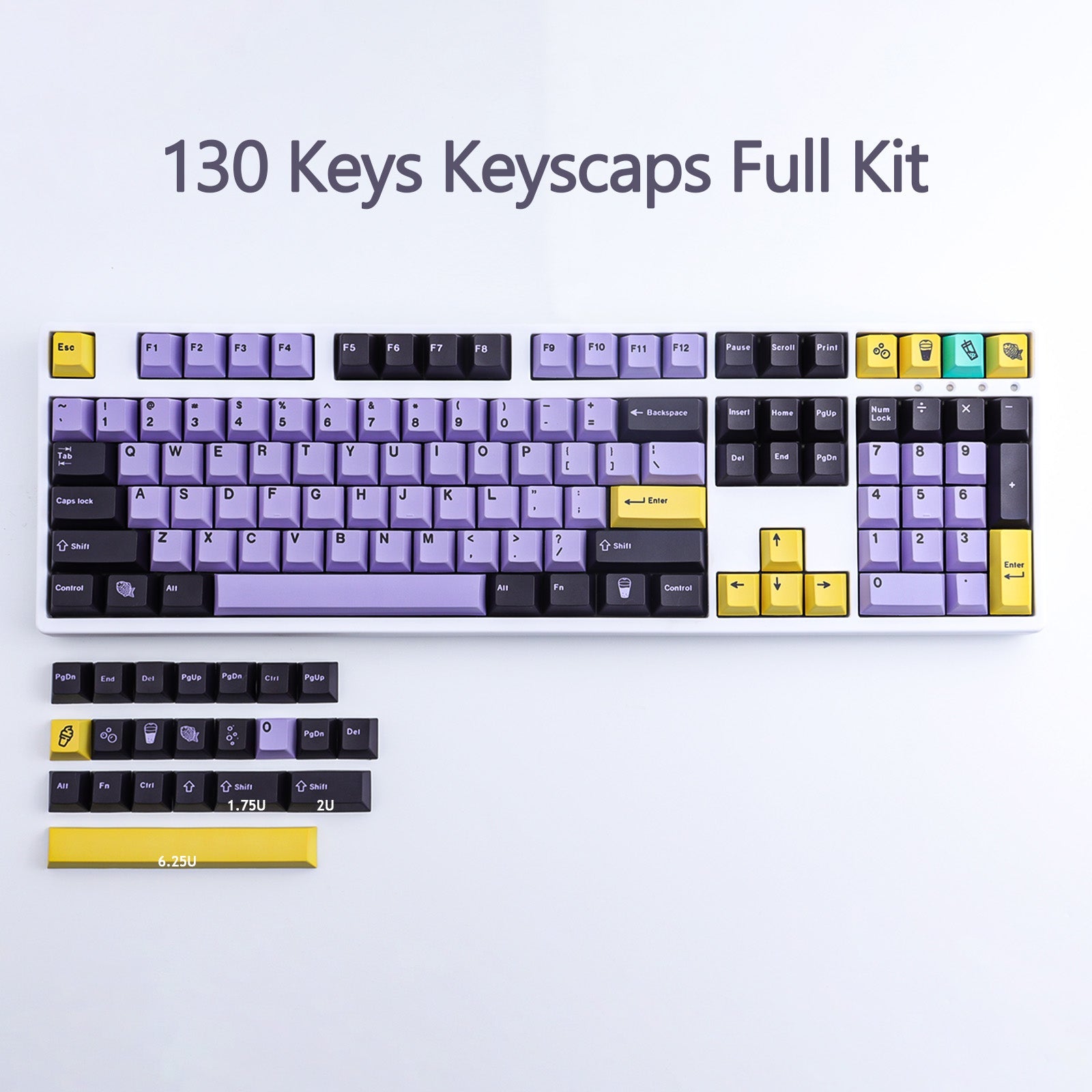Taro Keycaps Set