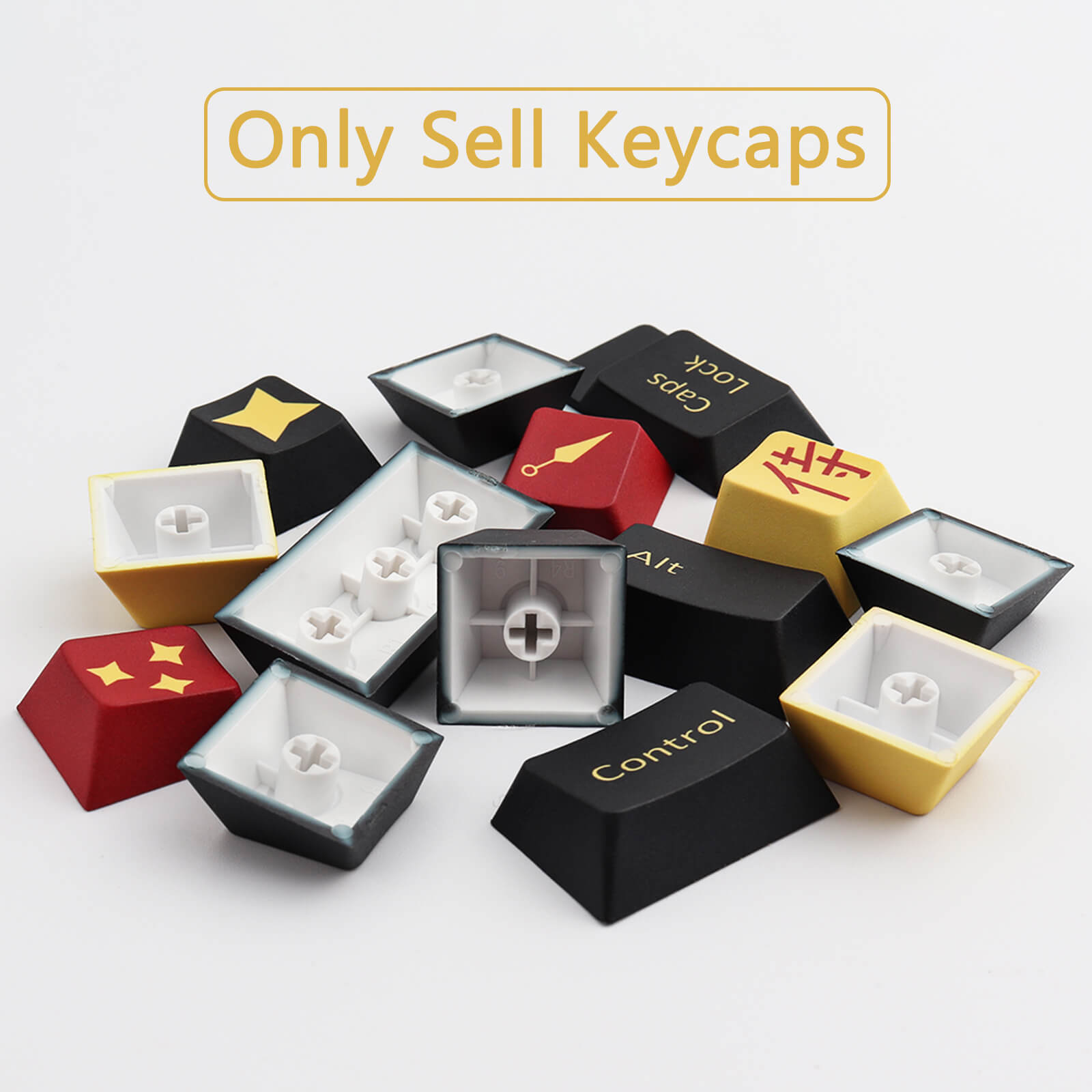 Red Samurai Keycaps Set - joorkey