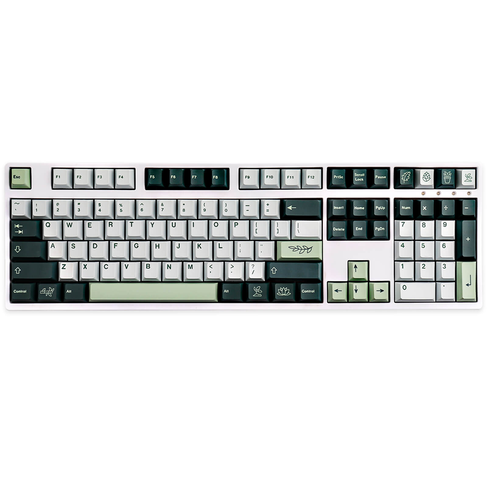 Botanical（Grass green） Keycaps Set
