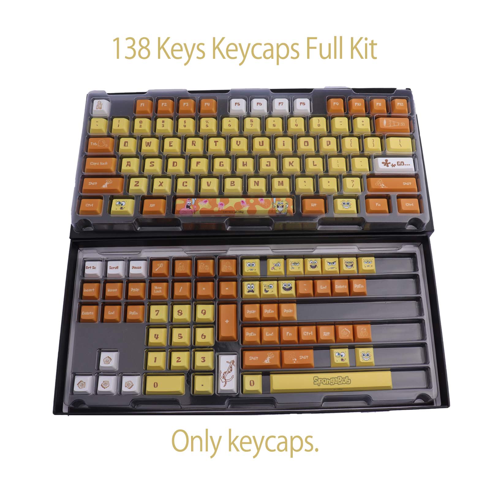 Akko SpongeBob Keycaps