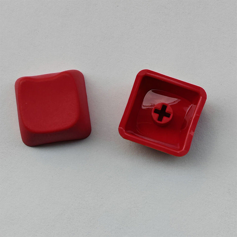 Cat Head PBT Material MX Cross Keycap Chrysanthemum Matte Surface Polished Back Mechanical Keyboard Multi-Color Personalized Keycap