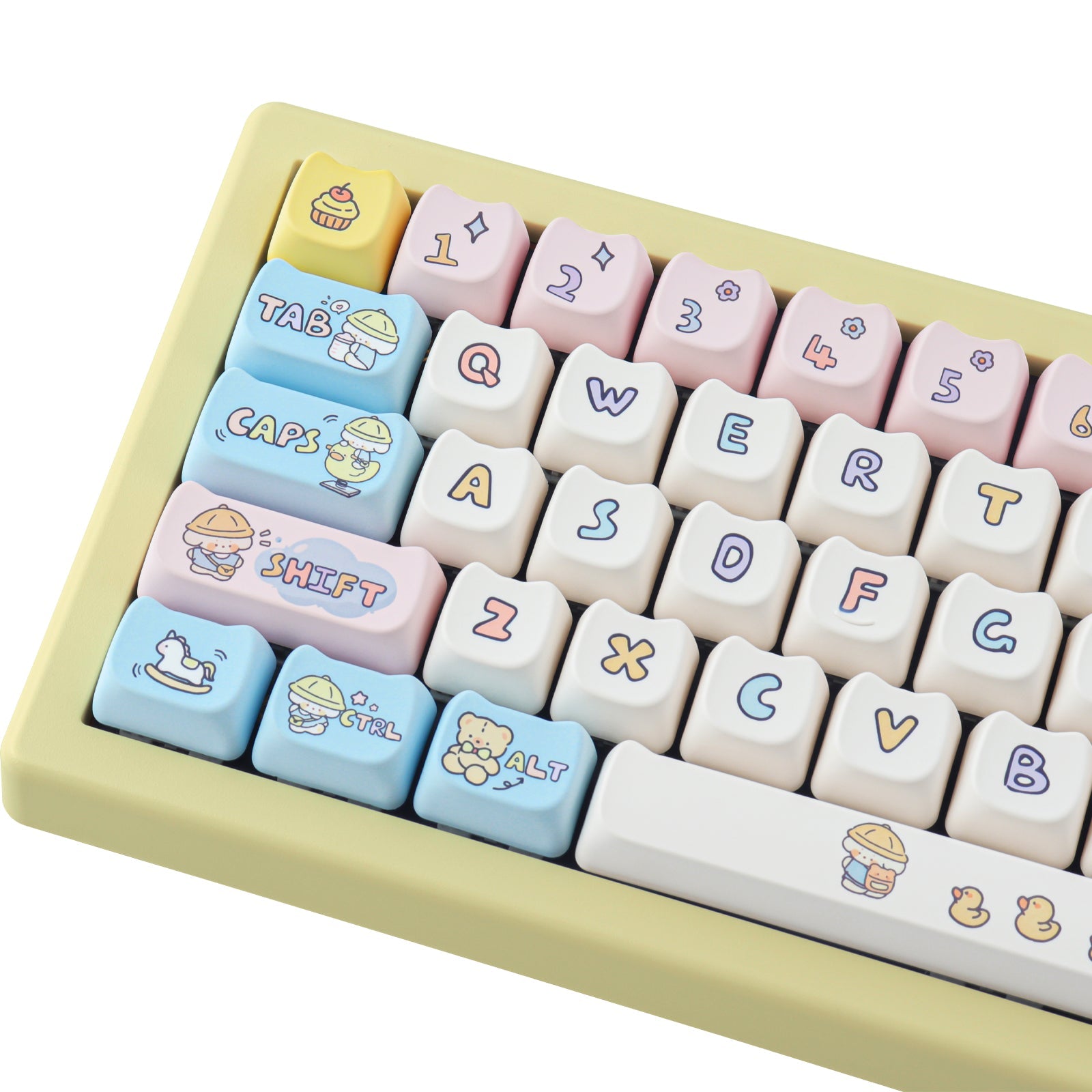 Kindergarten keycaps