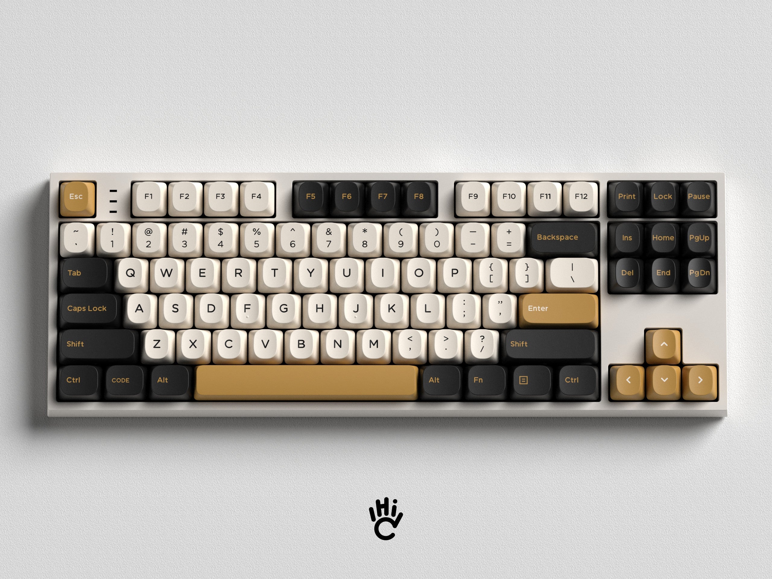 YMK Lvory keycaps