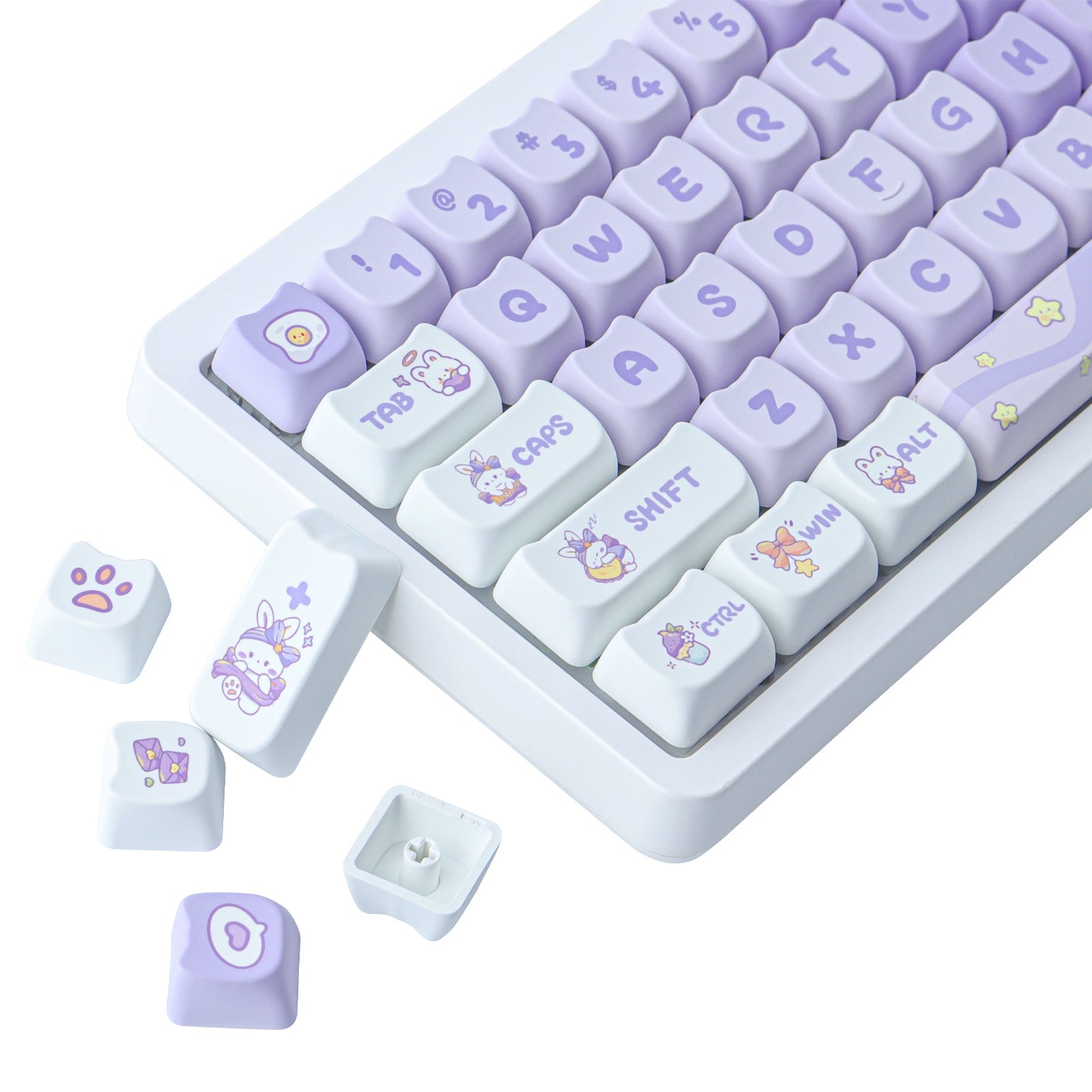 Magic Rabbit keycaps