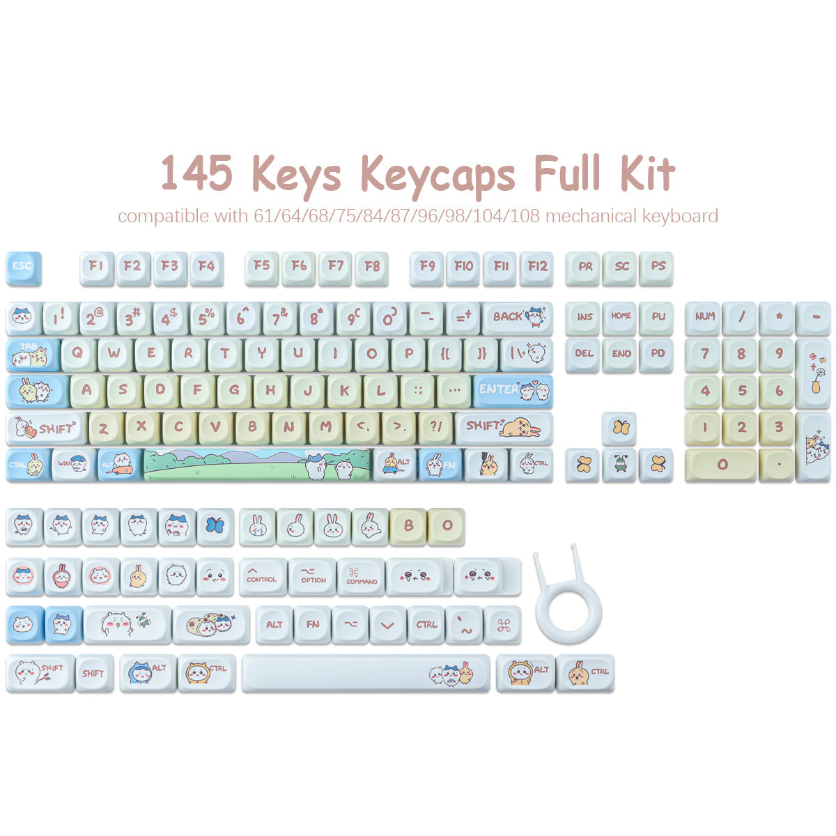 Xiaoba keycaps