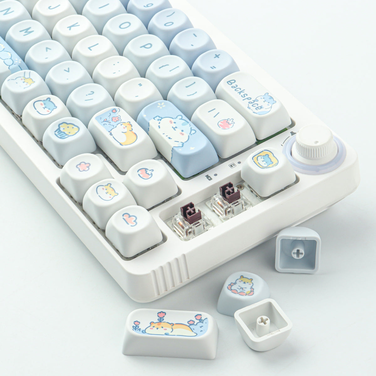 Potato Treasure keycaps
