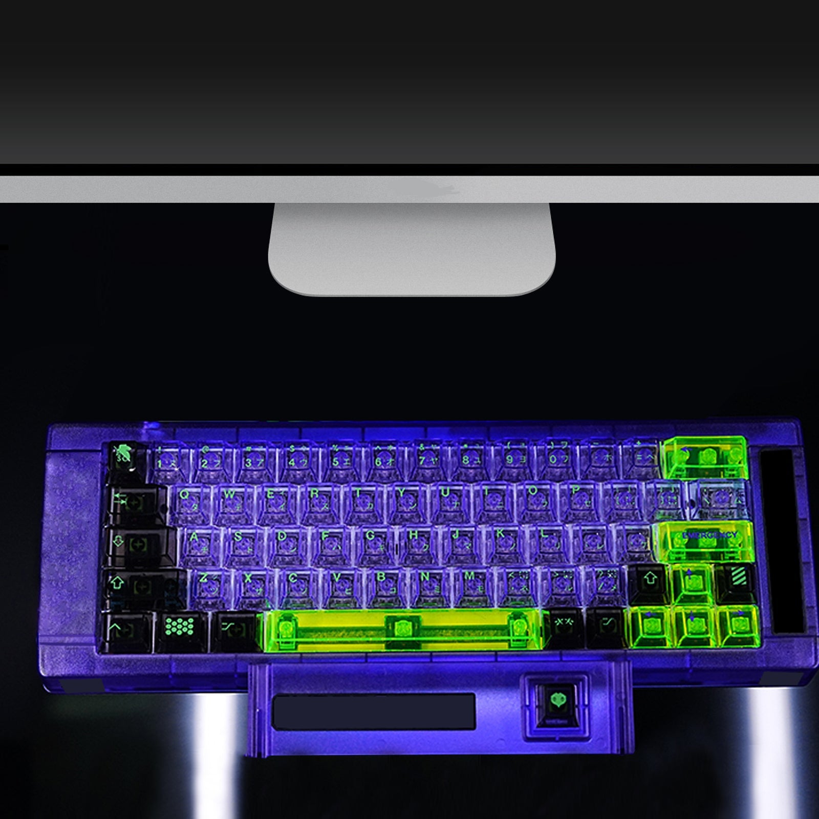 EVA MECHA-01 Transparent Keycaps