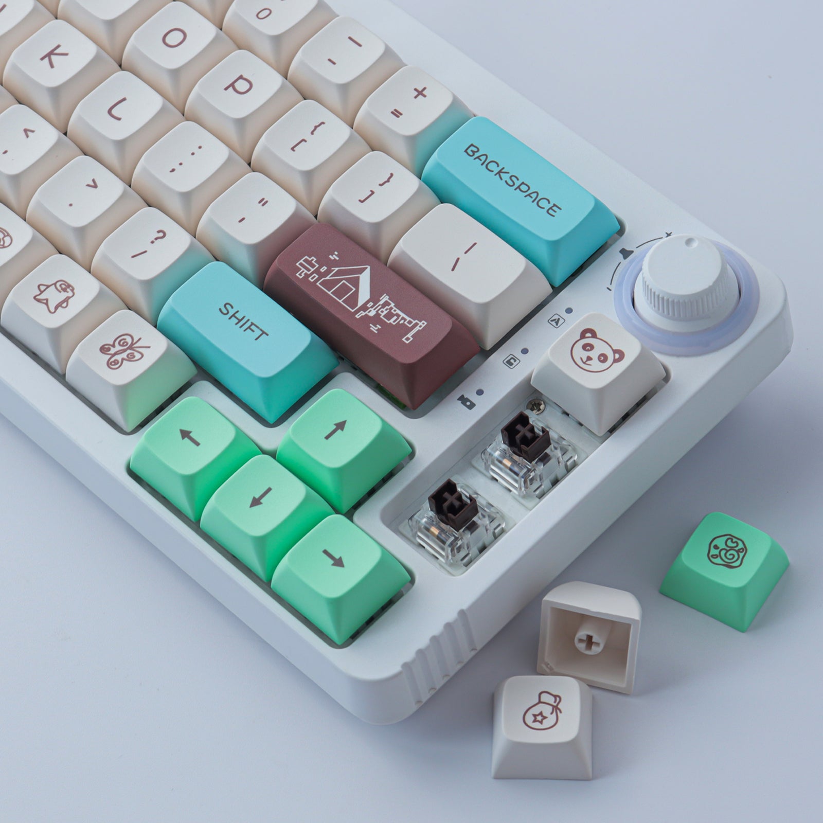 Animal Crossing keycaps