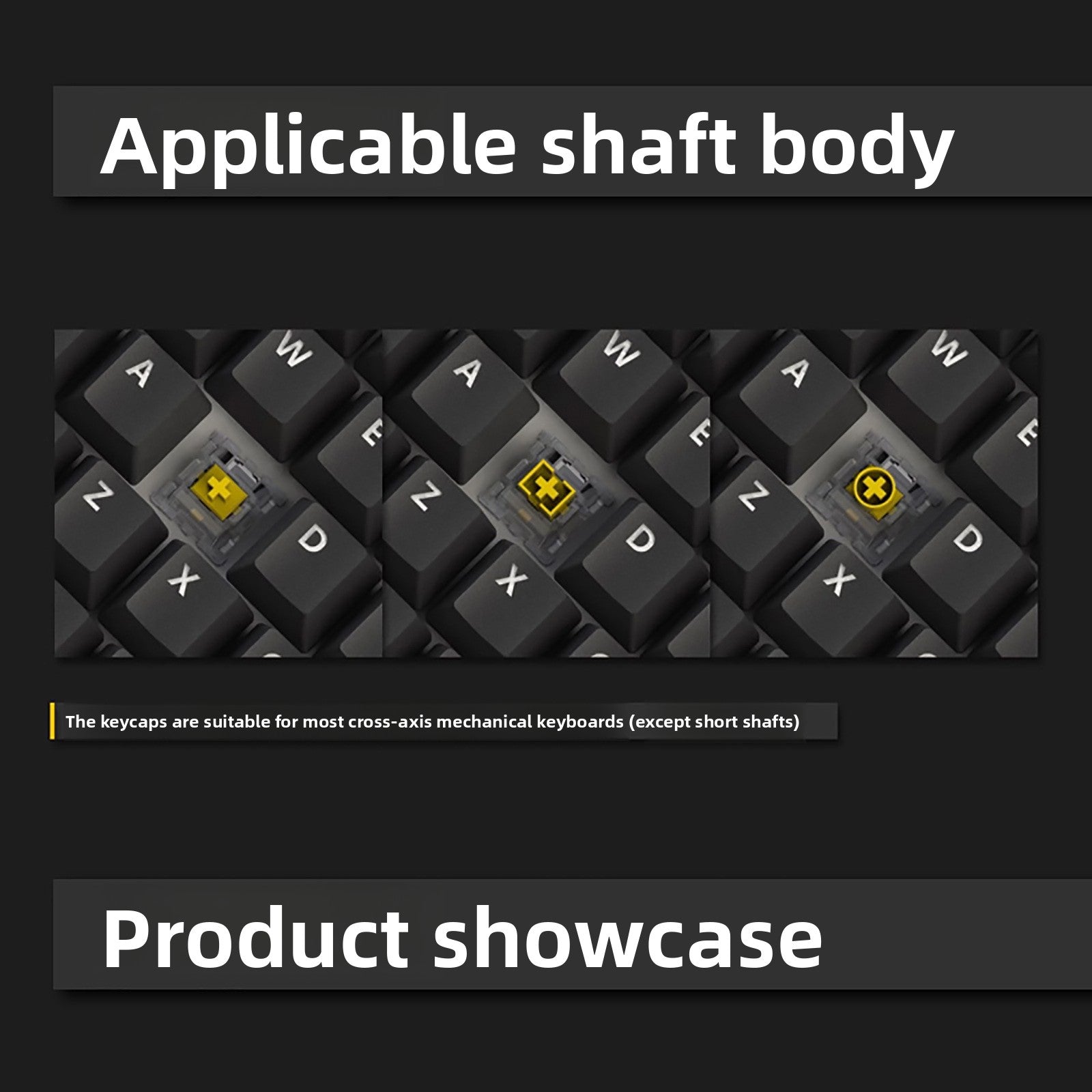 MOA Highly Off-White Light Pink Strawberry Kitten Sublimation Keycap 75 98 Full Set Mechanical Keyboard Keycap