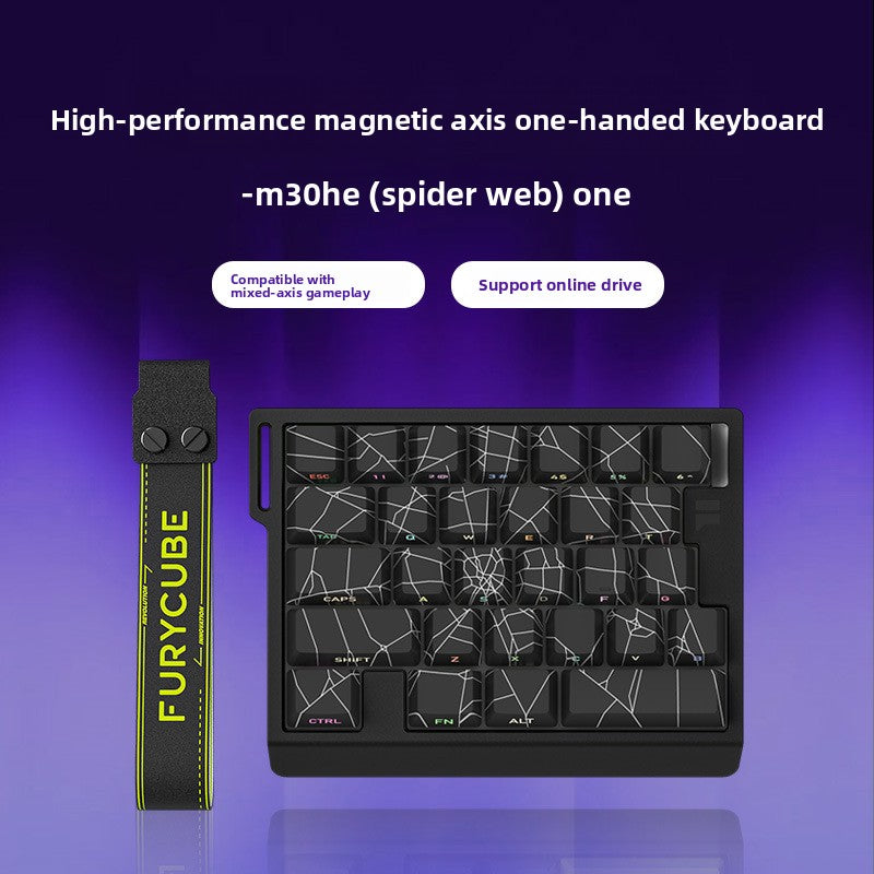 FURYCUBE M30HE Gaming Mechanical Keyboard 8K Magnetic Switches Game Artifact Fearless Contract Quick Trigger