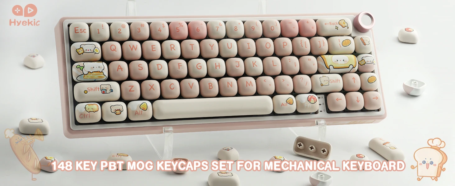 Bread Bear keycaps