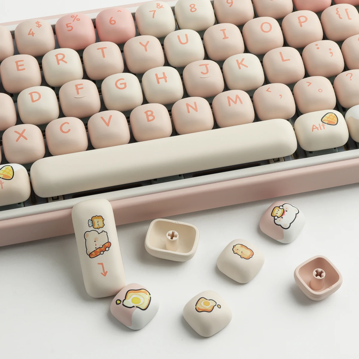 Bread Bear keycaps