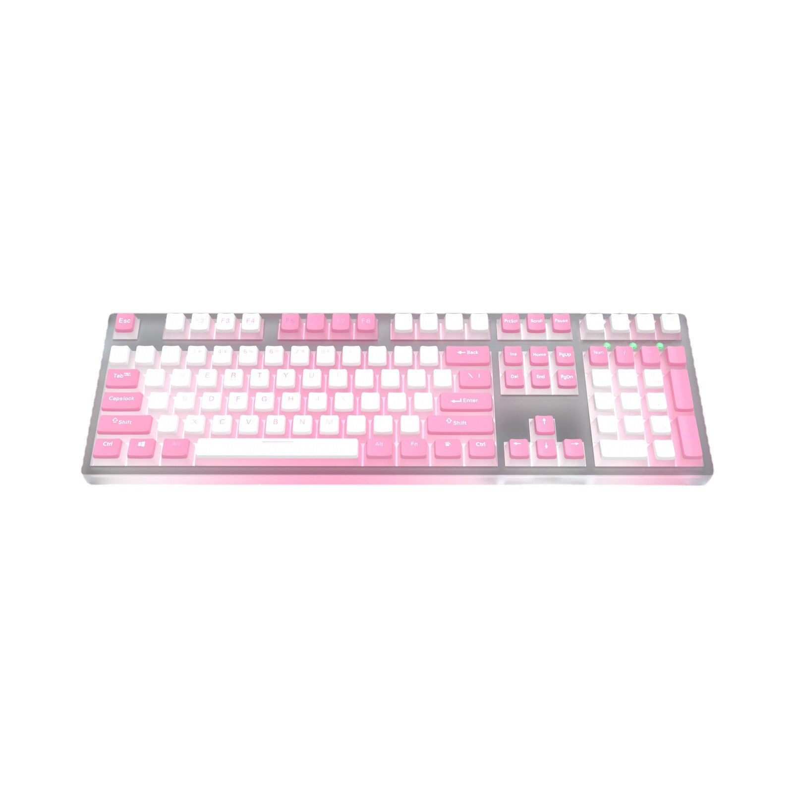 Double-Skin Milk Pudding Translucent Keycap Closed Two-Color No Water Port 61/68/87/96/98/100/104/etc