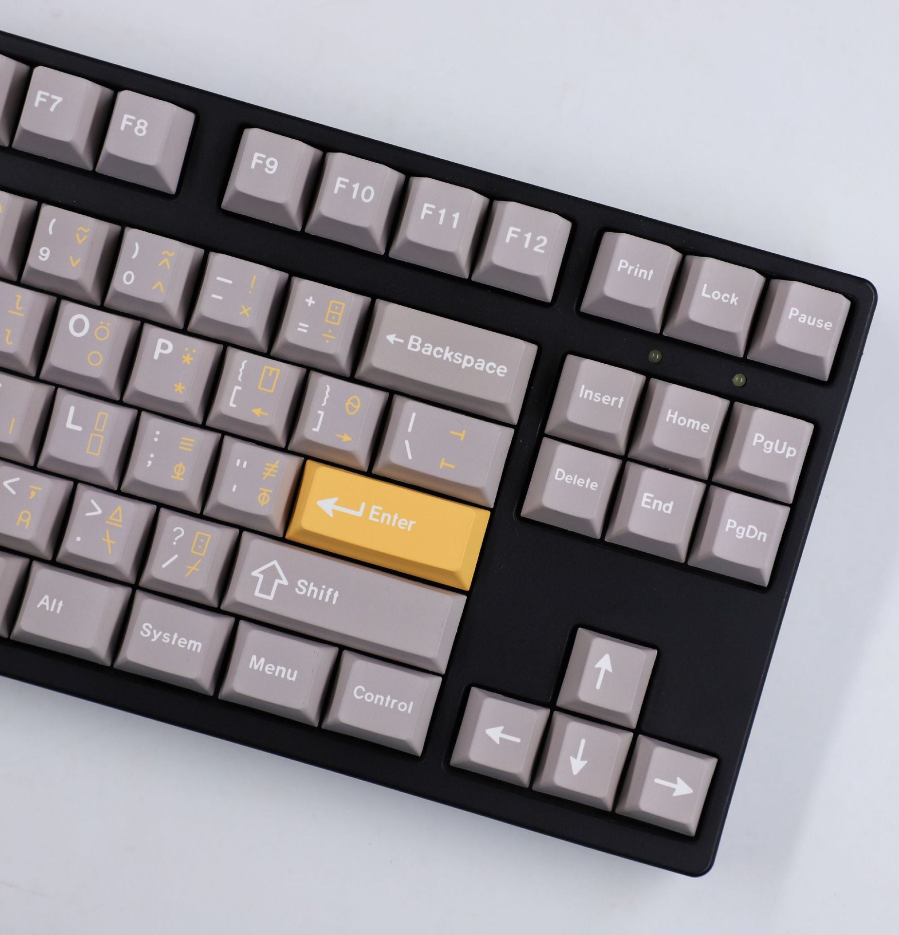 Original Factory Height PBT Dye-Sublimation GMK CYL FTRO Theme 166-Key Full Set Keycaps Mechanical Keyboard Caps