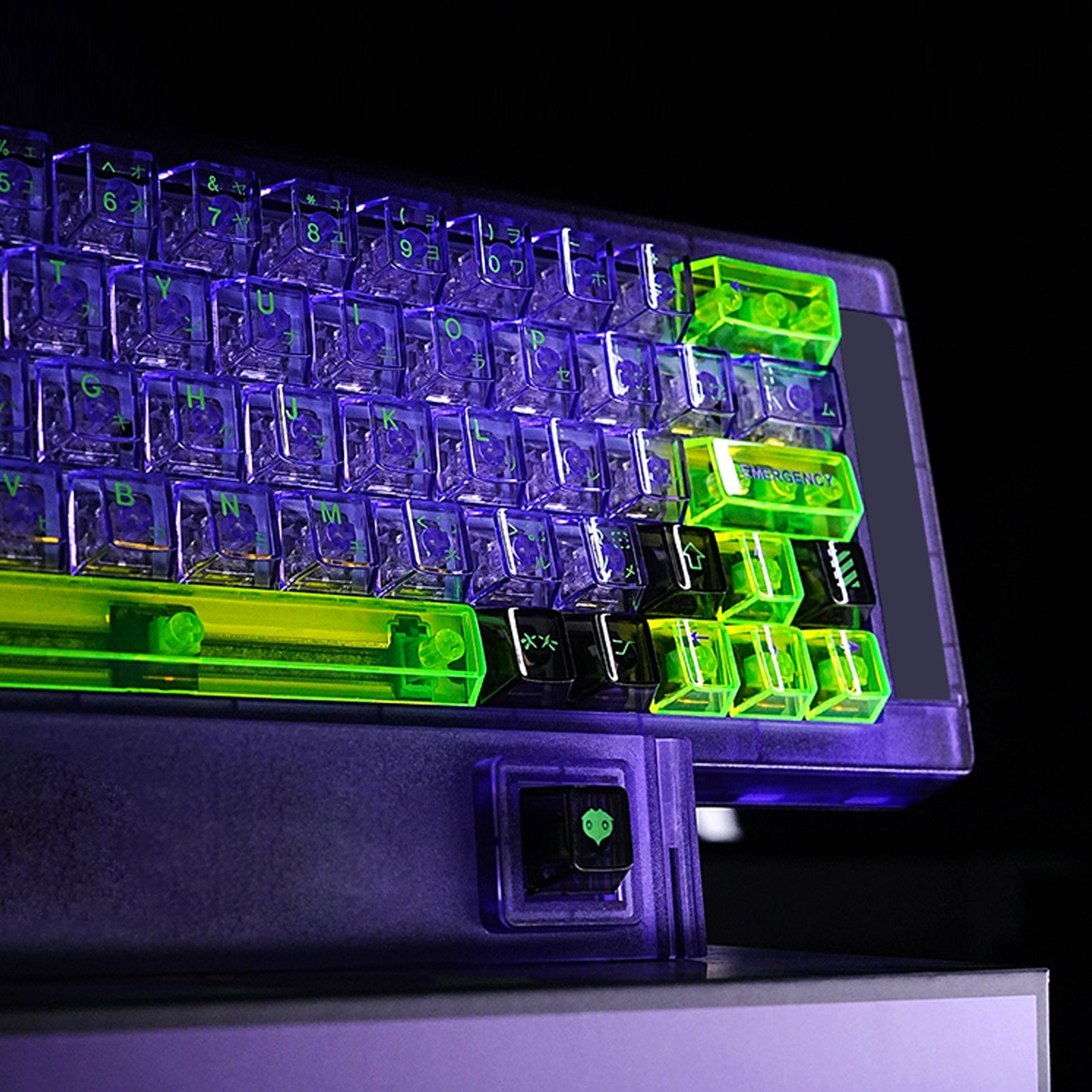 EVA MECHA-01 Transparent Keycaps