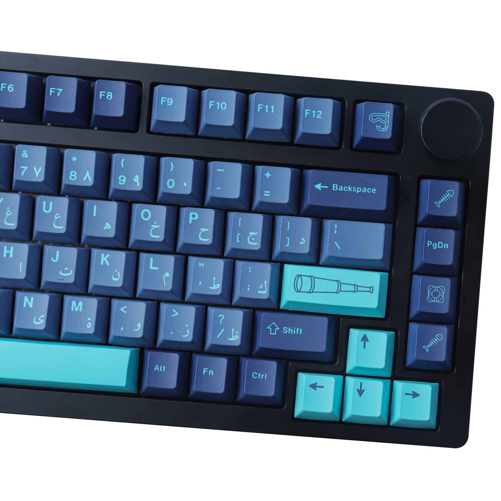 Arabian Sea keycaps Arabic