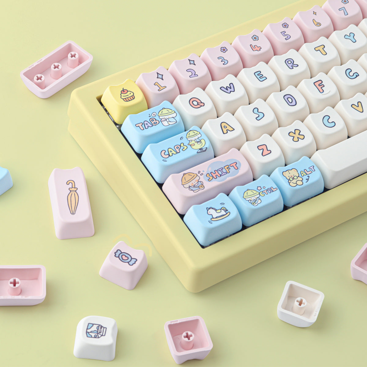 Kindergarten keycaps