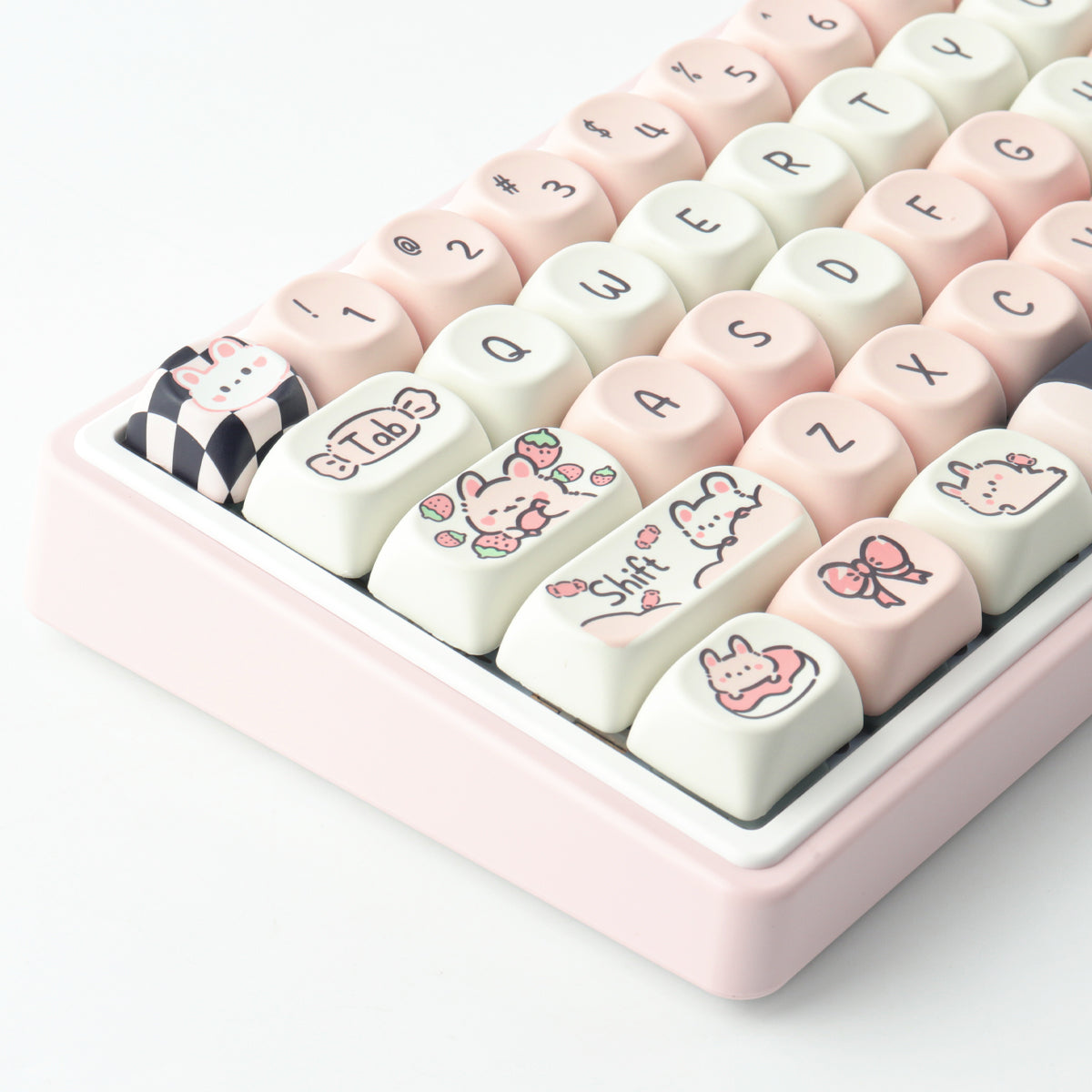 Little Rabbit Toffees keycaps