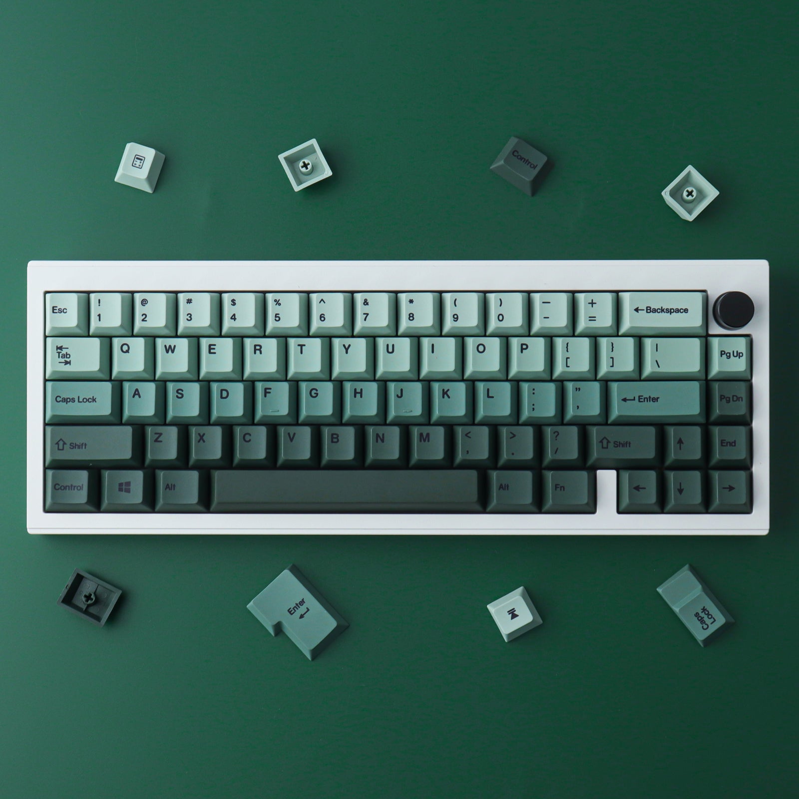 Green Mountain keycaps