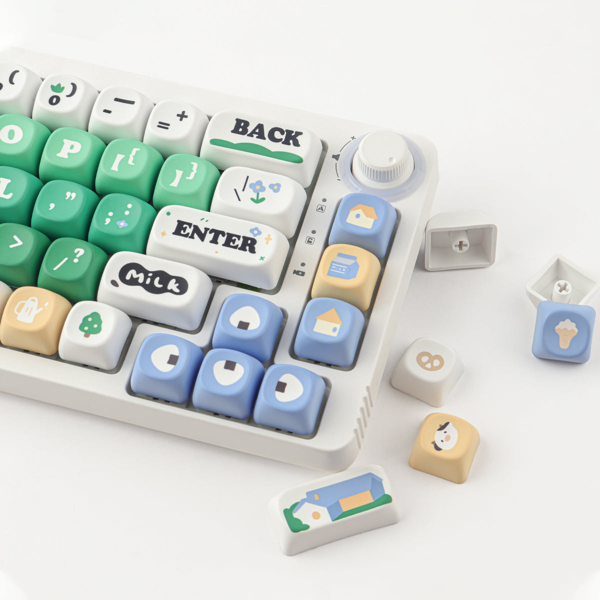 Dairy Pasture MOA keycaps