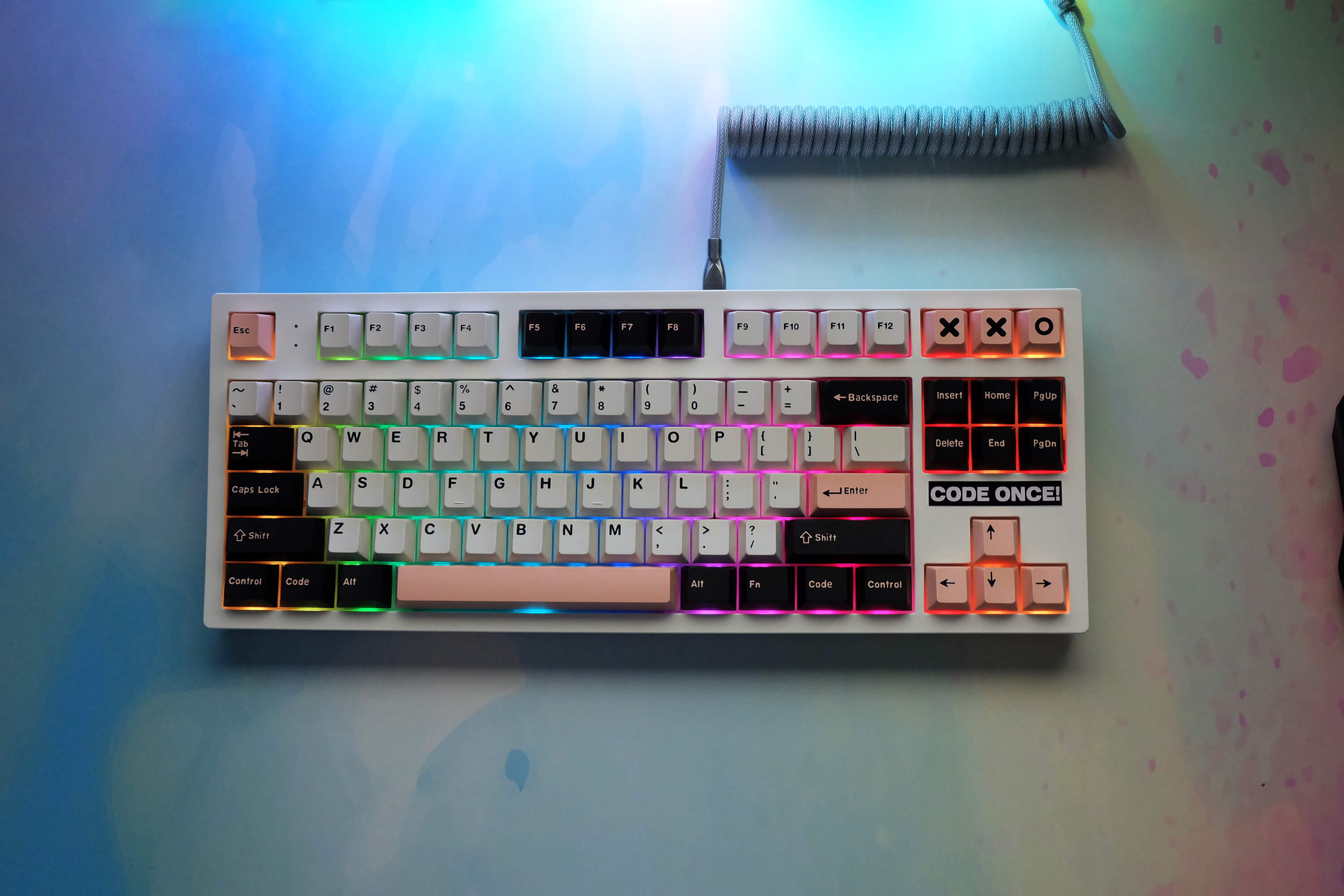 Double shot ABS Olivia Keycaps Set