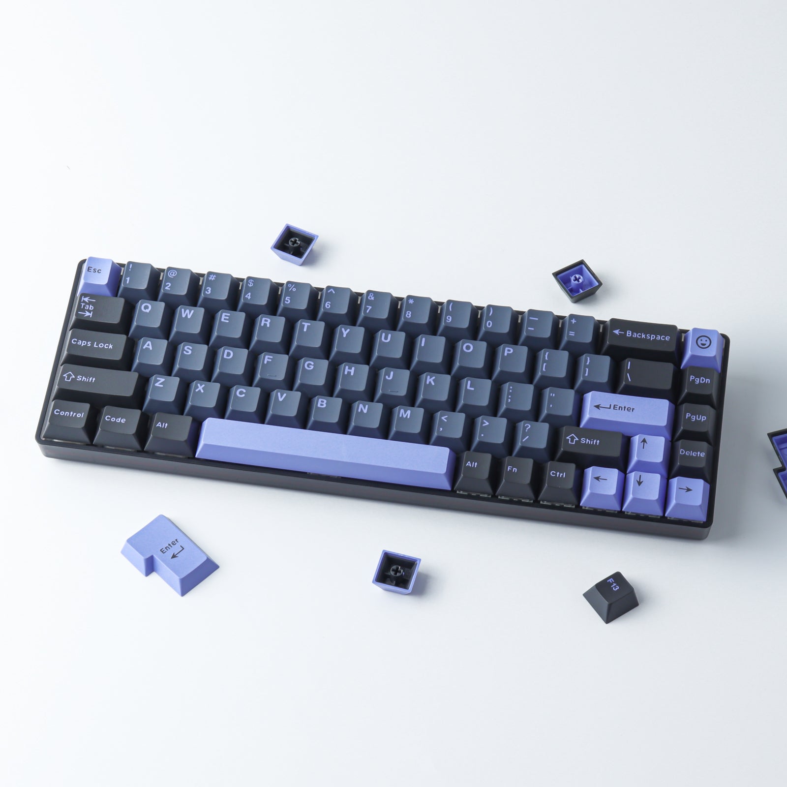 ABS Night Shadow keycaps