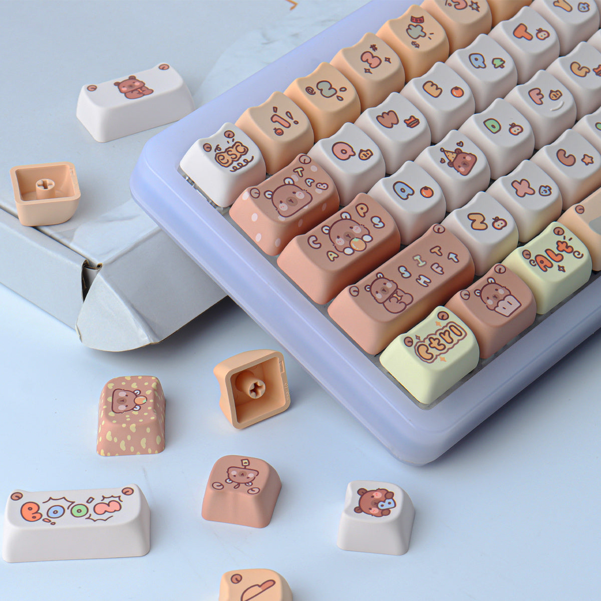 Capibara keycaps