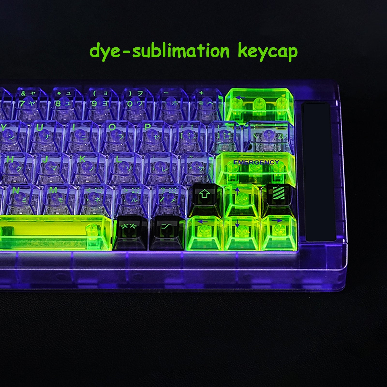 EVA MECHA-01 Transparent Keycaps