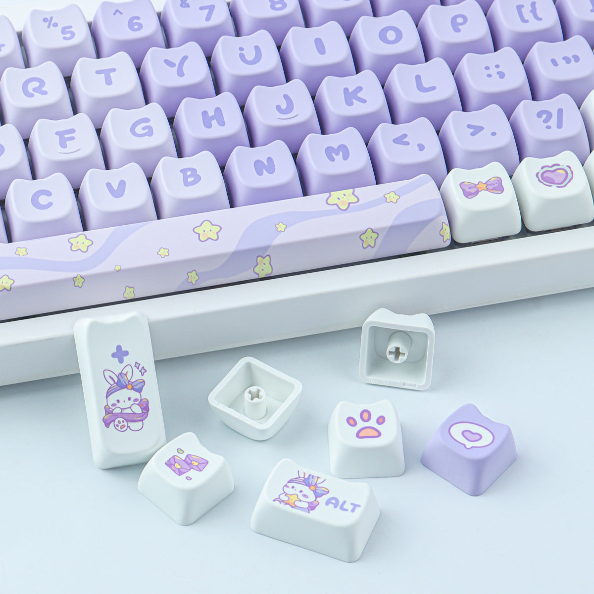 Magic Rabbit keycaps