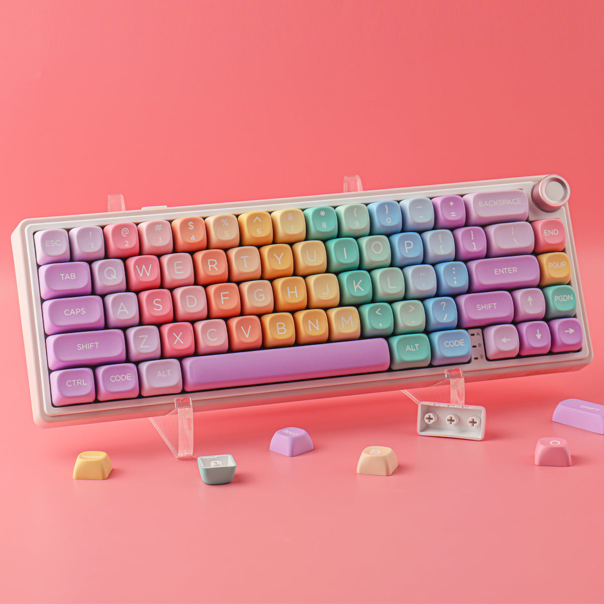 Soft Candy MOA keycaps