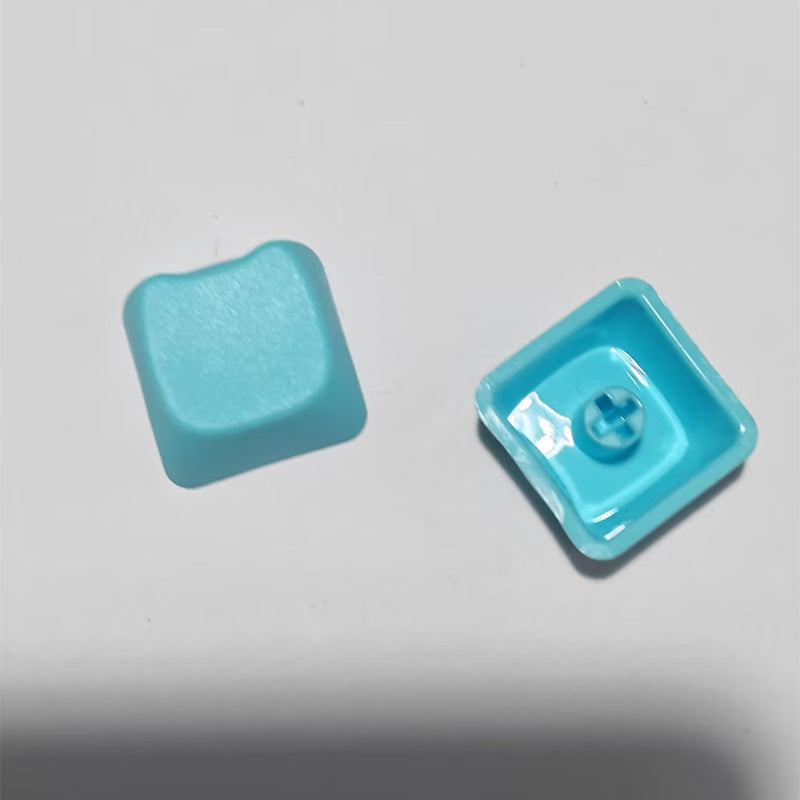 Cat Head PBT Material MX Cross Keycap Chrysanthemum Matte Surface Polished Back Mechanical Keyboard Multi-Color Personalized Keycap