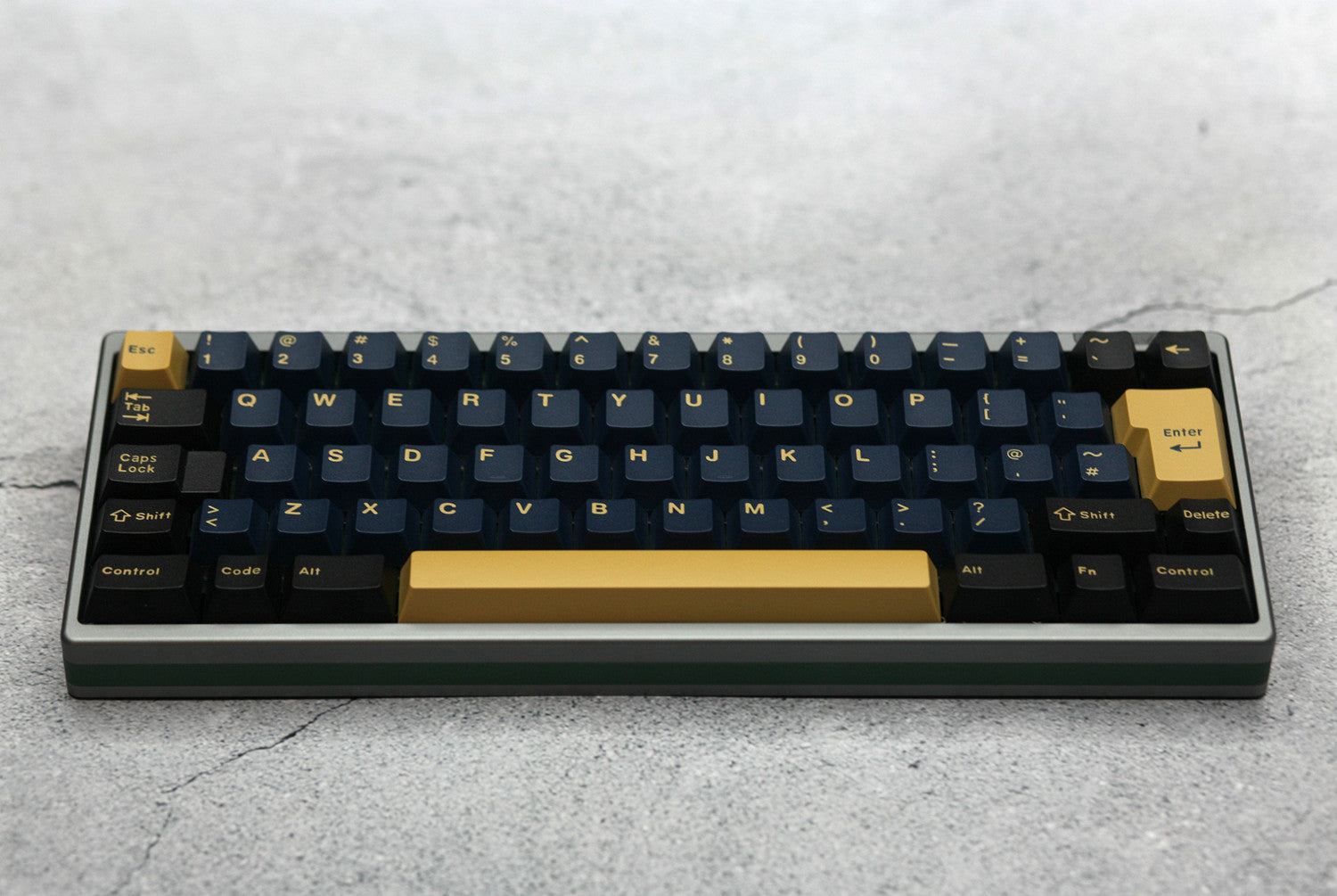 173 key ABS Double Shot Blue Samurai Keycaps